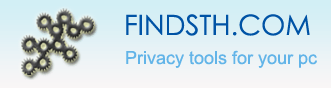findsth: Privacy tools for your pc